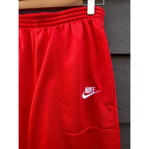 Vtg Nike Size Medium M Red white warm up 2-pc tracksuit 90s y2k retro sport - Picture 10 of 11